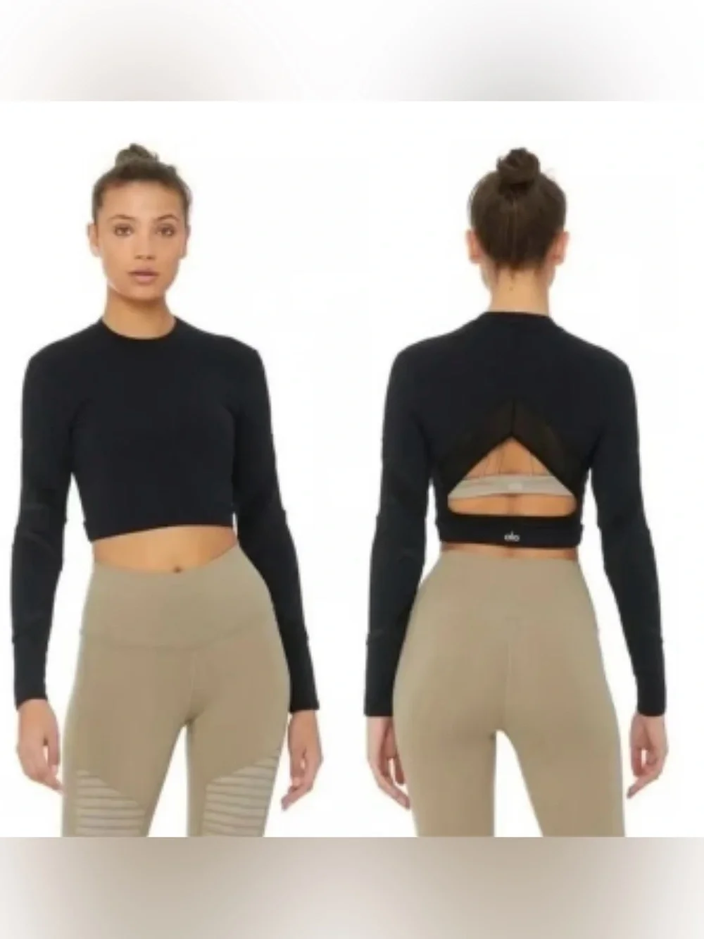 Alo long sleeve crop (S)